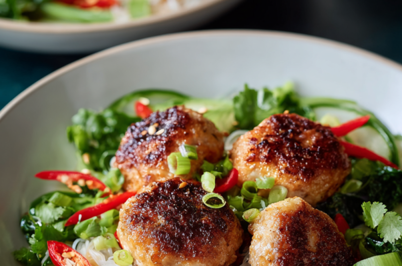 Jamie Oliver Air Fryer Sesame Chicken Balls