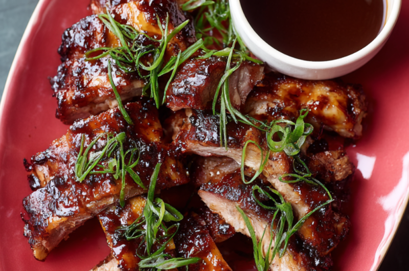 Jamie Oliver Air Fryer Teriyaki Pork Ribs