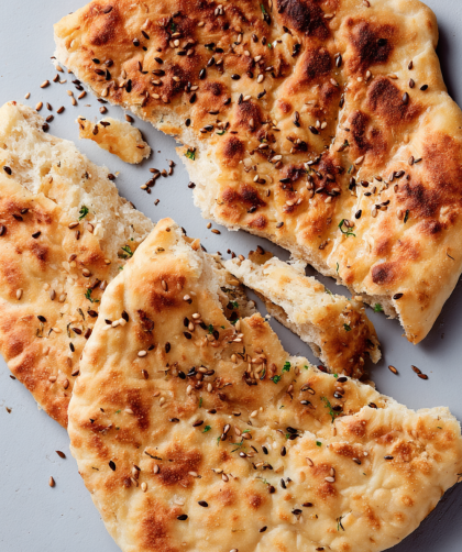 Jamie Oliver Air Fryer Yoghurt Flatbread