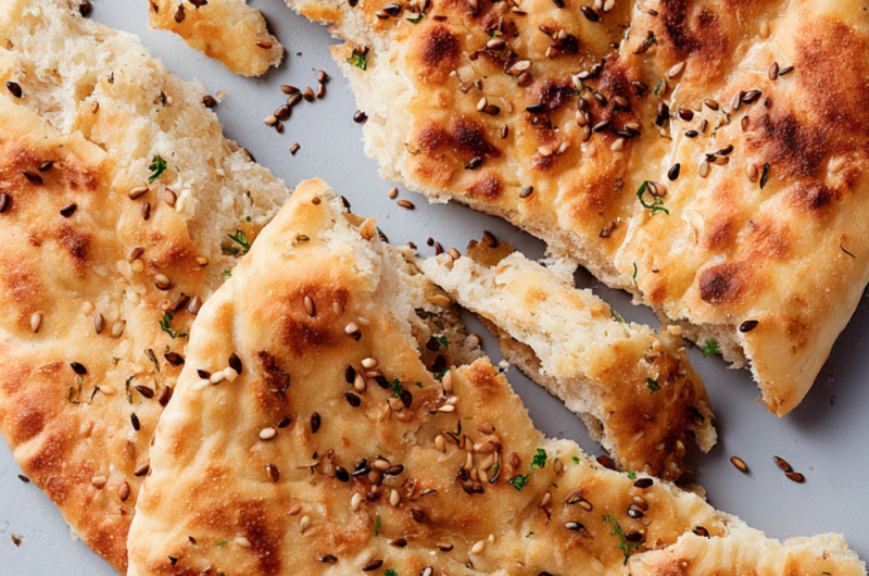 Jamie Oliver Air Fryer Yoghurt Flatbread