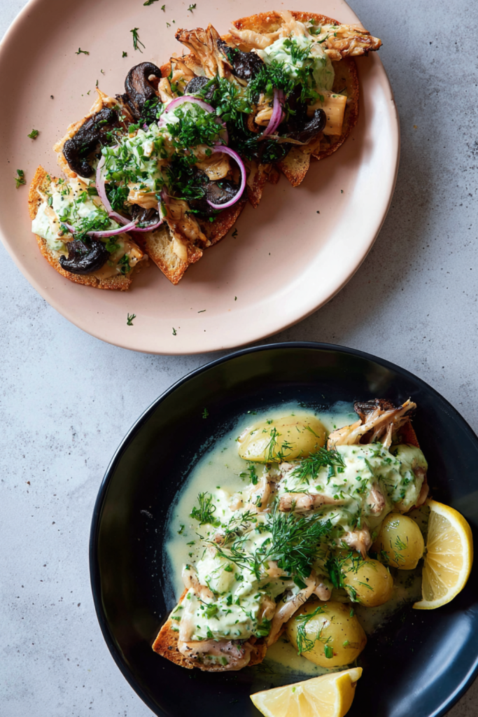 Jamie Oliver Air Fryer Smoked Mackerel on Toast