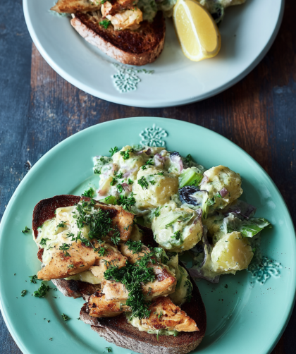 Jamie Oliver Air Fryer Smoked Mackerel on Toast