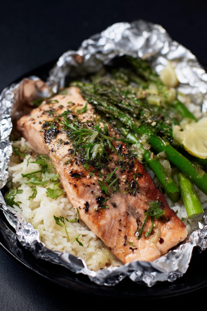 Jamie Oliver Springtime Salmon in a Bag Recipe