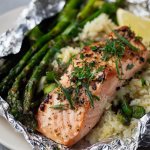 Jamie Oliver Springtime Salmon in a Bag Recipe