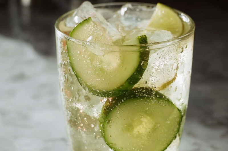 Lime & Cucumber Tequila Tonic Recipe