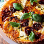 Jamie Oliver Air Fryer Tomato & Mozzarella Tart