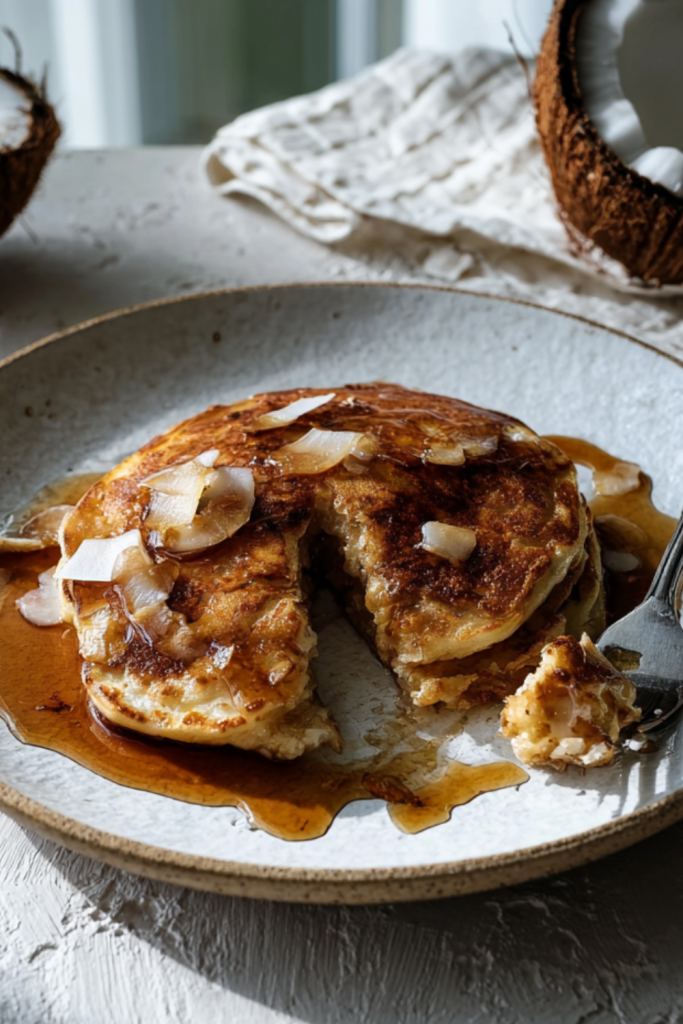 Poppy Seed Coconut Pancake Recipe