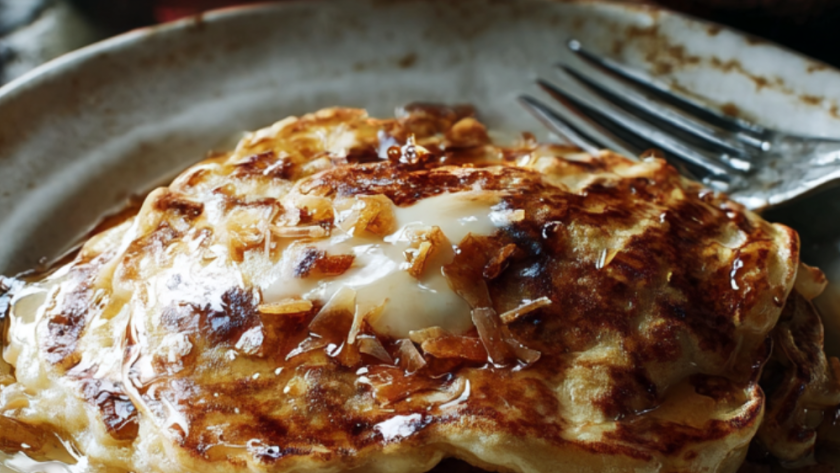 Poppy Seed Coconut Pancake Recipe