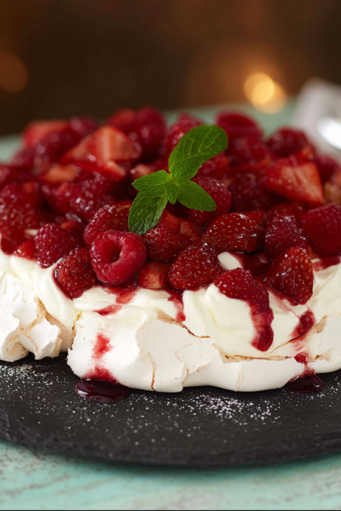 Summer Berry Pavlova Recipe