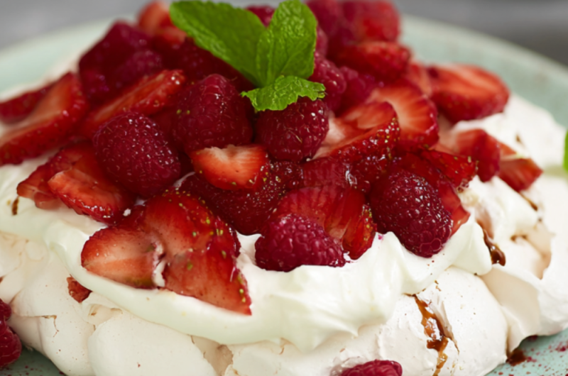 Summer Berry Pavlova Recipe