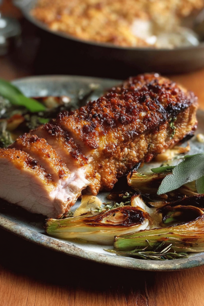 Summer Roast Pork & Crackling Recipe