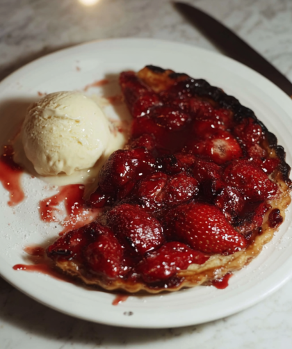 Summer Strawberry Tarte Tatin Recipe