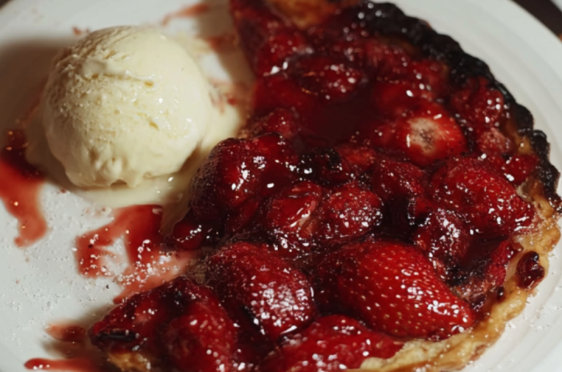Summer Strawberry Tarte Tatin Recipe