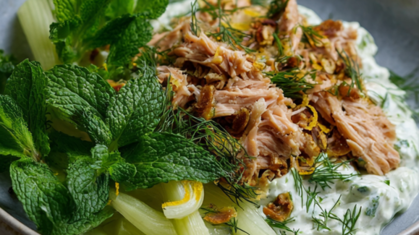 Tuna, Fennel & Rocket Grain Bowl Recipe
