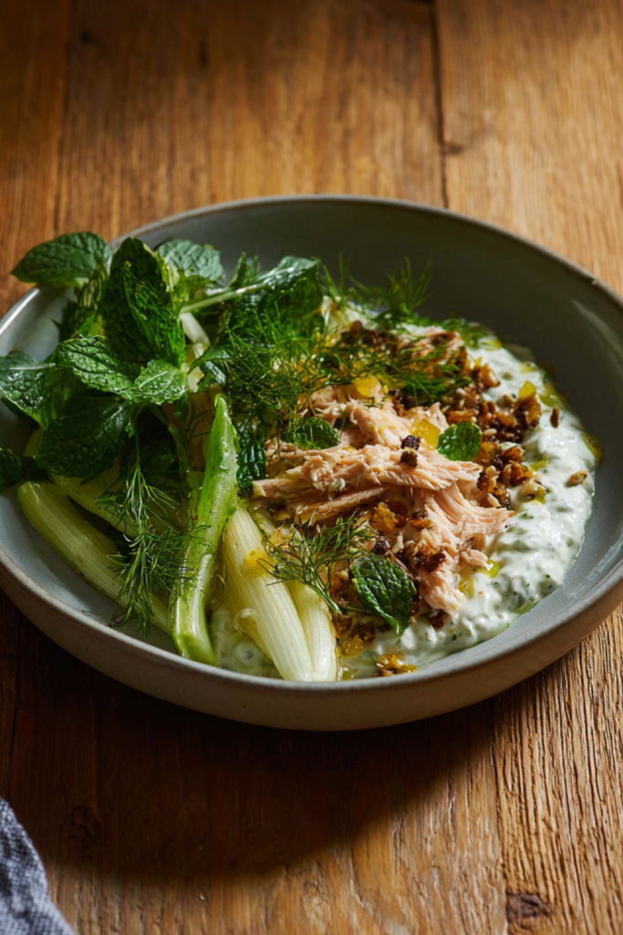 Tuna, Fennel & Rocket Grain Bowl Recipe