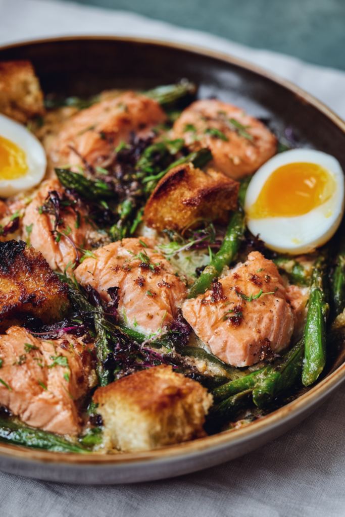 Jamie Oliver Air Fryer Warm Salmon Niçoise