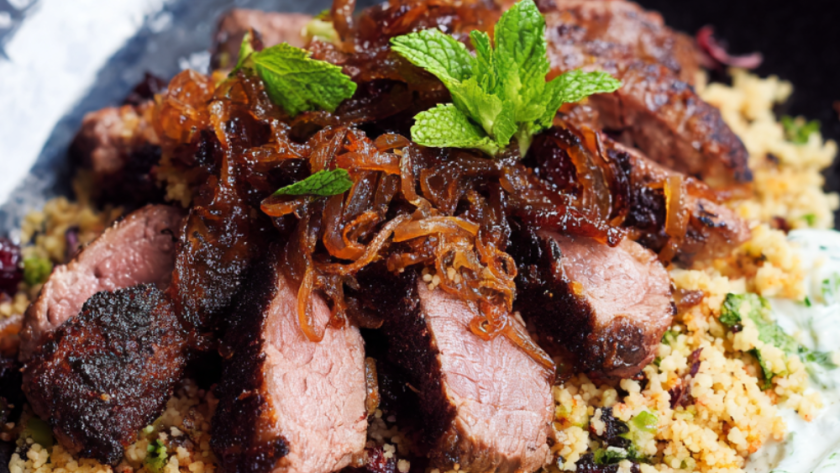 Jamie Oliver Air Fryer Duck & couscous Salad