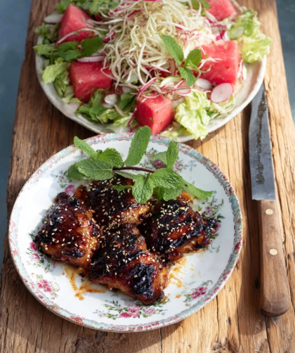 Jamie Oliver 15 Minute Meal Sticky Kicking Chicken