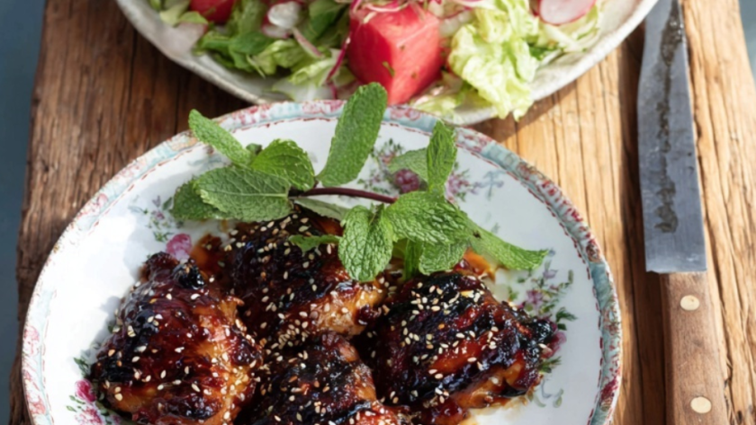 Jamie Oliver 15 Minute Meal Sticky Kicking Chicken