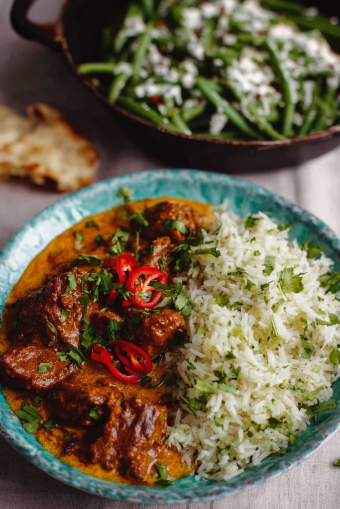 Jamie Oliver 15 Minute Meal Beef Kofta Curry