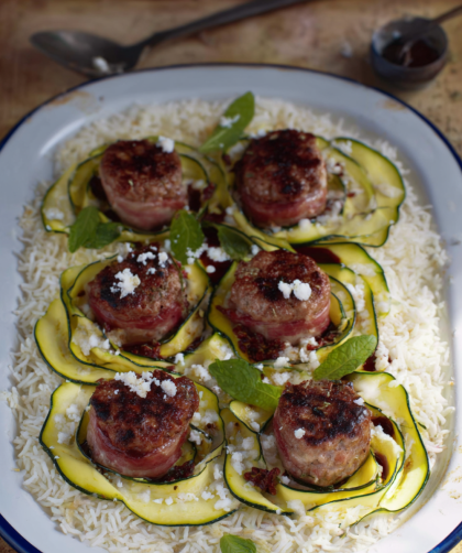 Jamie Oliver 15 Minute Meal Crispy Parma Pork