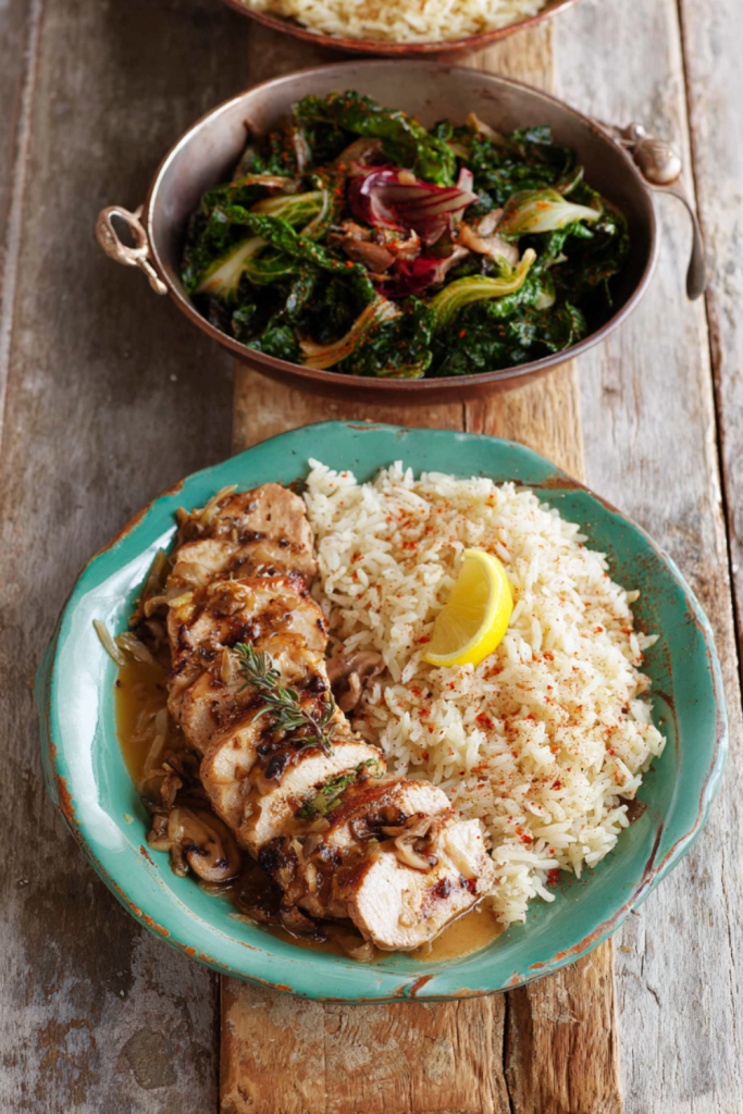 Jamie Oliver 15 Minute Meal Pork Marsala