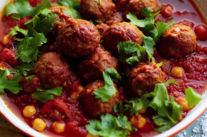 Jamie Oliver 15 Minute Meal Lamb Meatballs