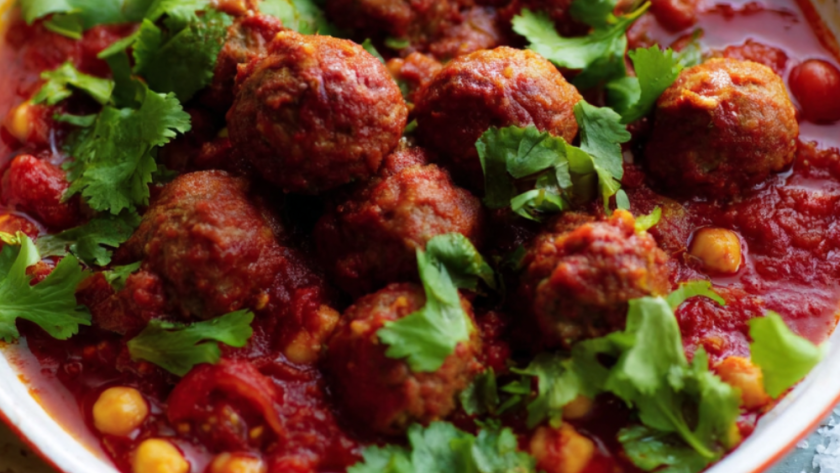 Jamie Oliver 15 Minute Meal Lamb Meatballs