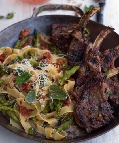 Jamie Oliver 15 Minute Meal Glazed Sizzling Chops