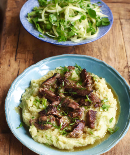 Jamie Oliver 15 Minute Meal – Mustard Lamb