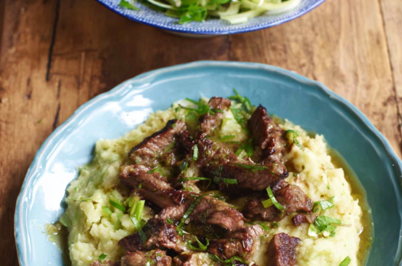 Jamie Oliver 15 Minute Meal – Mustard Lamb