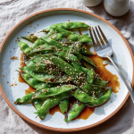 Jamie Oliver Air Fryer Sesame Mangetout