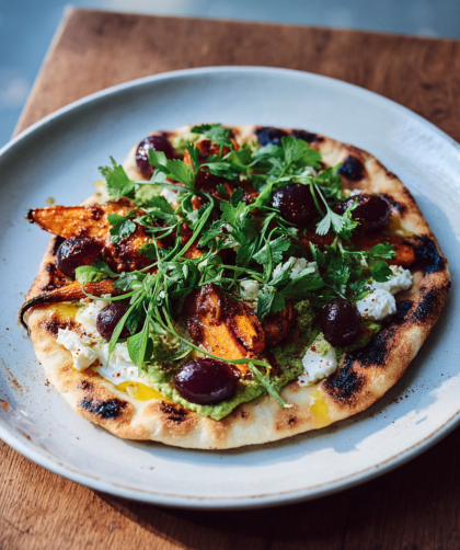 Jamie Oliver Air Fryer Roast Carrot & Goat’s Cheese Salad
