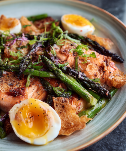 Jamie Oliver Air Fryer Warm Salmon Niçoise