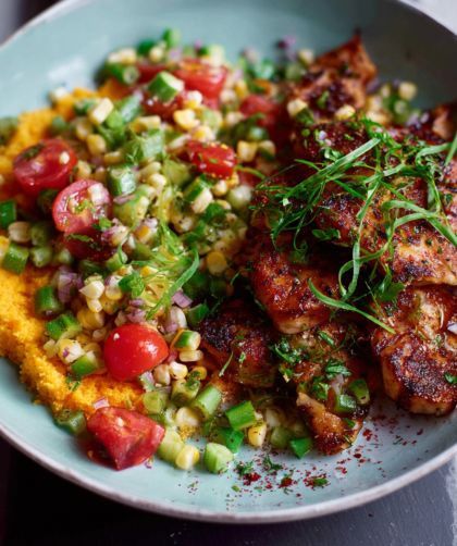 Jamie Oliver 15 Minute Meal Spicy Cajun Chicken