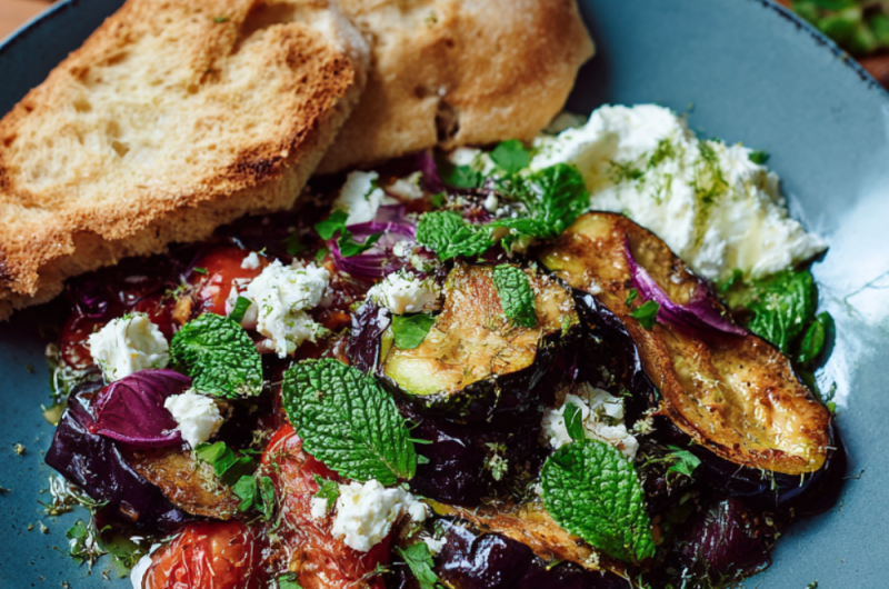Jamie Oliver Air Fryer Med Veg & Epic Tomato Dressing