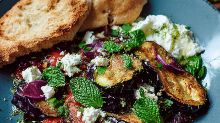 Jamie Oliver Air Fryer Med Veg & Epic Tomato Dressing