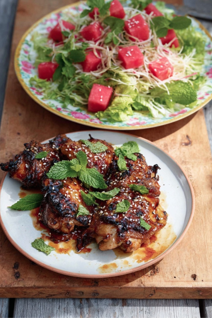 Jamie Oliver 15 Minute Meal Sticky Kicking Chicken