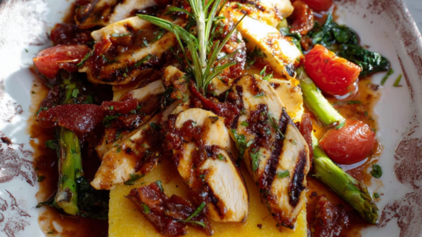 Jamie Oliver 15 Minute Meal Rosemary Chicken