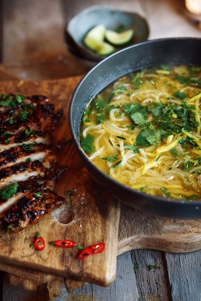 Jamie Oliver 15 Minute Meal Thai Chicken Laksa