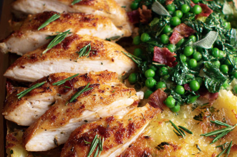 Jamie Oliver 15 Minute Meal Golden Chicken