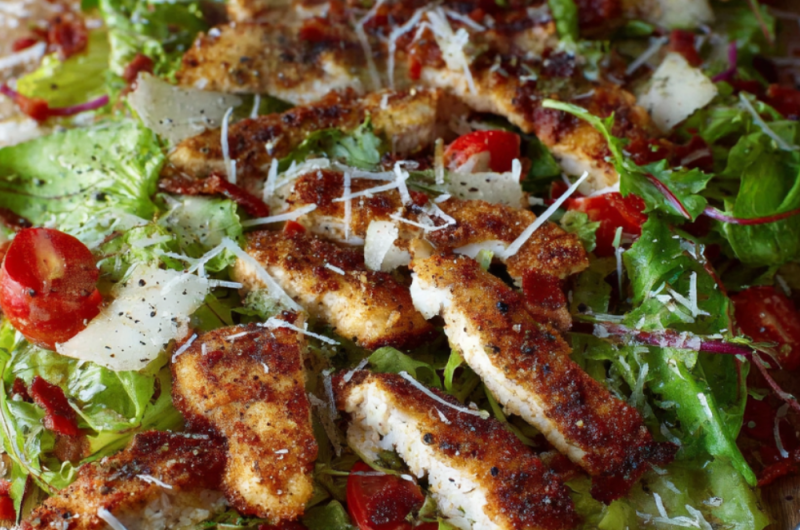 Jamie Oliver 15 Minute Meal Caesar Salad