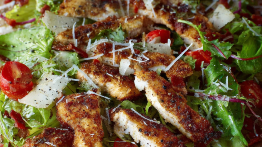 Jamie Oliver 15 Minute Meal Caesar Salad