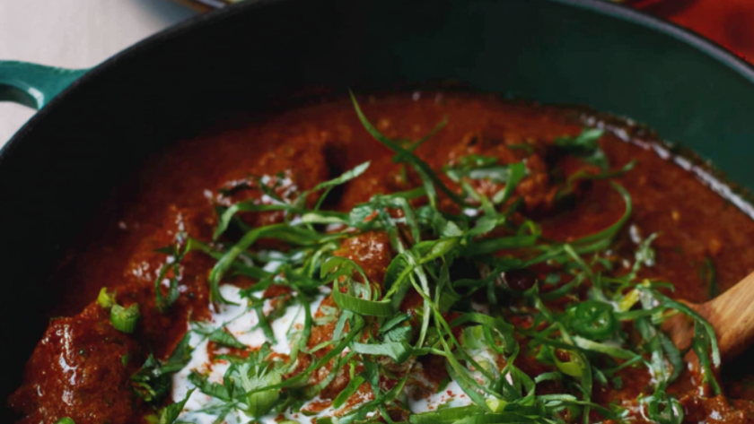 Jamie Oliver 15 Minute Meal Beef Kofta Curry