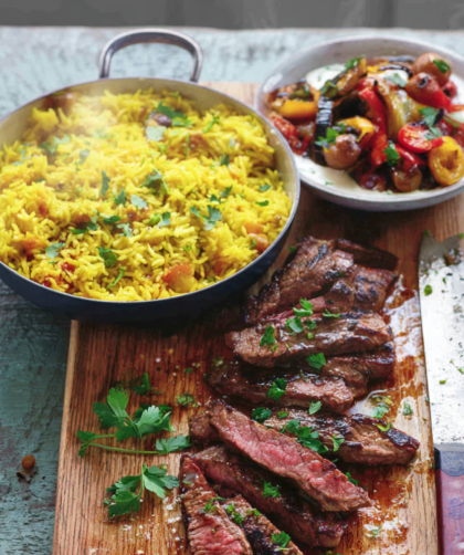 Jamie Oliver 15 Minute Meal Grilled Steak