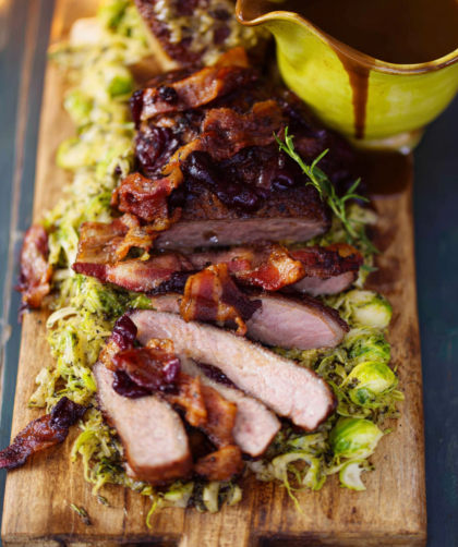 Jamie Oliver 15 Minute Meal Steak, Liver & Bacon