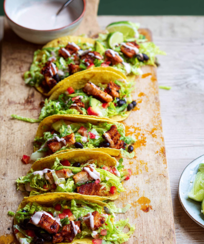 Jamie Oliver 15 Minute Meal Ultimate Pork Tacos