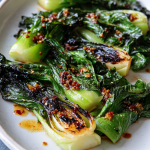 Jamie Oliver Air Fryer Spicy Lime-Spiked Pak Choi