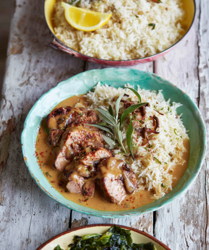Jamie Oliver 15 Minute Meal Pork Marsala