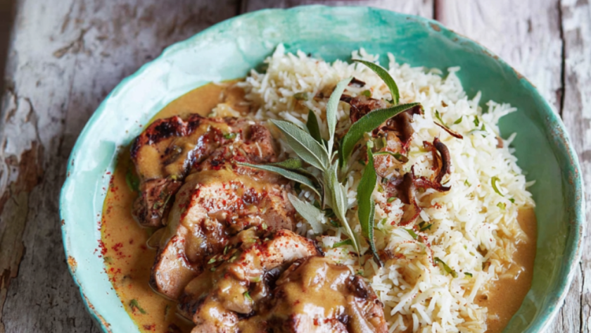 Jamie Oliver 15 Minute Meal Pork Marsala